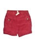 Hanna Andersson 100% Cotton Solid Red Shorts Size 80 cm / US 12-18 MO - photo 1