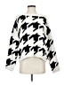 Bobeau Houndstooth White Pullover Sweater Size XS - photo 1