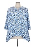 Kim Rogers Blue Kimono Size 3X - photo 1
