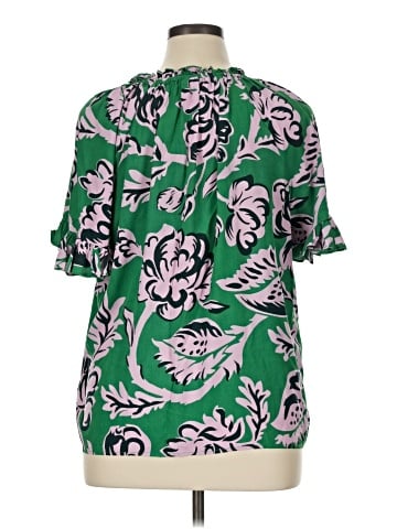 Philosophy Republic Clothing Short Sleeve Blouse (view 2)