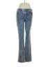 DKNY Jeans Chevron-herringbone Blue Jeans Size 8 - photo 1