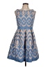 Taylor Hearts Blue Cocktail Dress Size 10 - photo 1