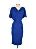Alexia Admor Solid Blue Cocktail Dress Size S - photo 2