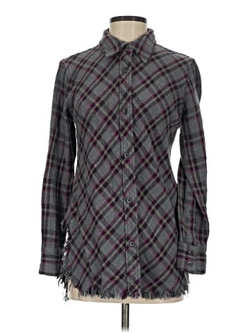 CAbi Long Sleeve Button-Down Shirt (view 1)