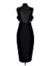 Express 100% Polyurethane Black Cocktail Dress Size L - photo 2