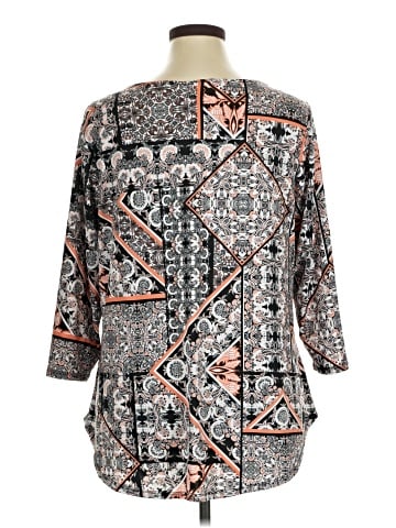 Ruby Rd. 3/4 Sleeve Blouse (view 2)