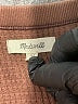 Madewell Brown Waffle Split-Neck Crop Tee Size XS - photo 7