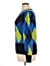 New York & Company 100% Acrylic Argyle Blue Pullover Sweater Size XL - photo 5