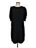 Zara Solid Black Casual Dress Size S - photo 1