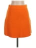 Zara Solid Orange Casual Skirt Size S - photo 1