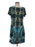Alfani Paisley Teal Casual Dress Size S - photo 1