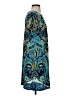 Alfani Paisley Teal Casual Dress Size S - photo 4