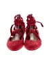 Diane von Furstenberg Red Flats Size 9 - photo 2