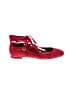 Diane von Furstenberg Red Flats Size 9 - photo 1