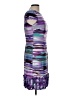 Studio M Graphic Purple Casual Dress Size 10 - photo 4