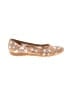 Sesto Meucci Graphic Tan Flats Size 9 - photo 1