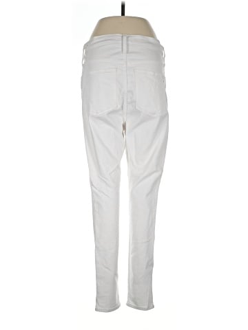 Madewell 10" High-Rise Skinny Jeans in Pure White (view 2)