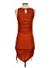 Forever 21 Orange Cocktail Dress Size S - photo 2