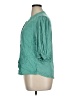 Democracy Teal 3/4 Sleeve Blouse Size XL - photo 5