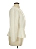 Lafayette 148 New York Solid Ivory Wool Blazer Size 14 - photo 4