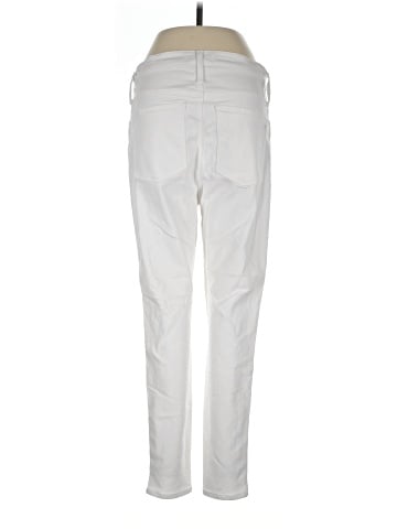 Madewell 10" High-Rise Skinny Jeans in Pure White (view 2)