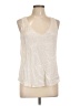 Chan Luu 100% Viscose Ivory Sleeveless Blouse Size L - photo 1