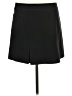 Laundry by Shelli Segal Solid Black Casual Skirt Size 8 - photo 2