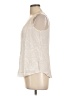 Chan Luu 100% Viscose Ivory Sleeveless Blouse Size L - photo 5