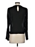 Paper Crane 100% Polyester Black Long Sleeve Blouse Size S - photo 2