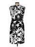 Connected Apparel Graphic Silver Cocktail Dress Size 10 (petite) - photo 2