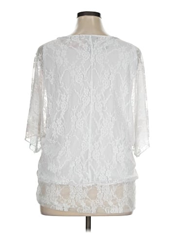 Brittany Black 3/4 Sleeve Blouse (view 2)