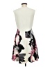 Ellen Tracy Graphic Pink Cocktail Dress Size 8 - photo 2