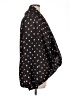Bisou Bisou 100% Polyester Polka Dots Black 3/4 Sleeve Blouse Size XL - photo 4