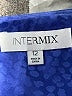 Intermix 100% Silk Blue Cocktail Dress Size 12 - photo 7