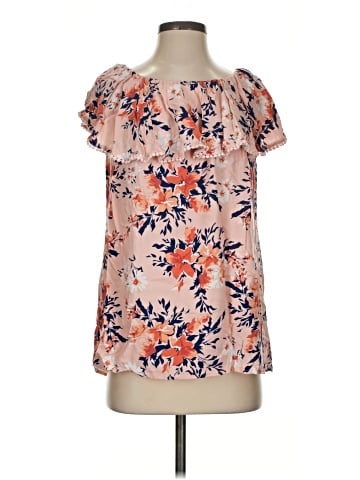 Faded Glory Short Sleeve Blouse (view 1)