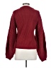 STAUD Solid Burgundy Pullover Sweater Size S - photo 2