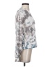Splendid 100% Viscose Tie-dye Gray Long Sleeve Blouse Size S - photo 4