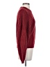 STAUD Solid Burgundy Pullover Sweater Size S - photo 4