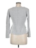 Ann Taylor Gray Long Sleeve Top Size M - photo 2