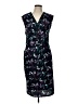 Robert Rodriguez 100% Polyester Print Black Cocktail Dress Size L - photo 1