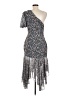 ASTR The Label Paisley Blue Cocktail Dress Size M - photo 2