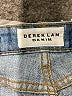 Derek Lam Blue Denim Shorts Size 26 waist - photo 3