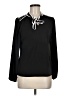 Belldini Black Long Sleeve Blouse Size M - photo 1