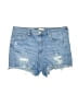 Universal Thread Stars Blue Denim Shorts Size 16 - photo 1