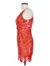 GB 100% Polyester Red Cocktail Dress Size XS - photo 5