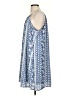 Gap 100% Polyester Print Blue Casual Dress Size S - photo 5