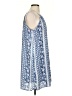 Gap 100% Polyester Print Blue Casual Dress Size S - photo 4