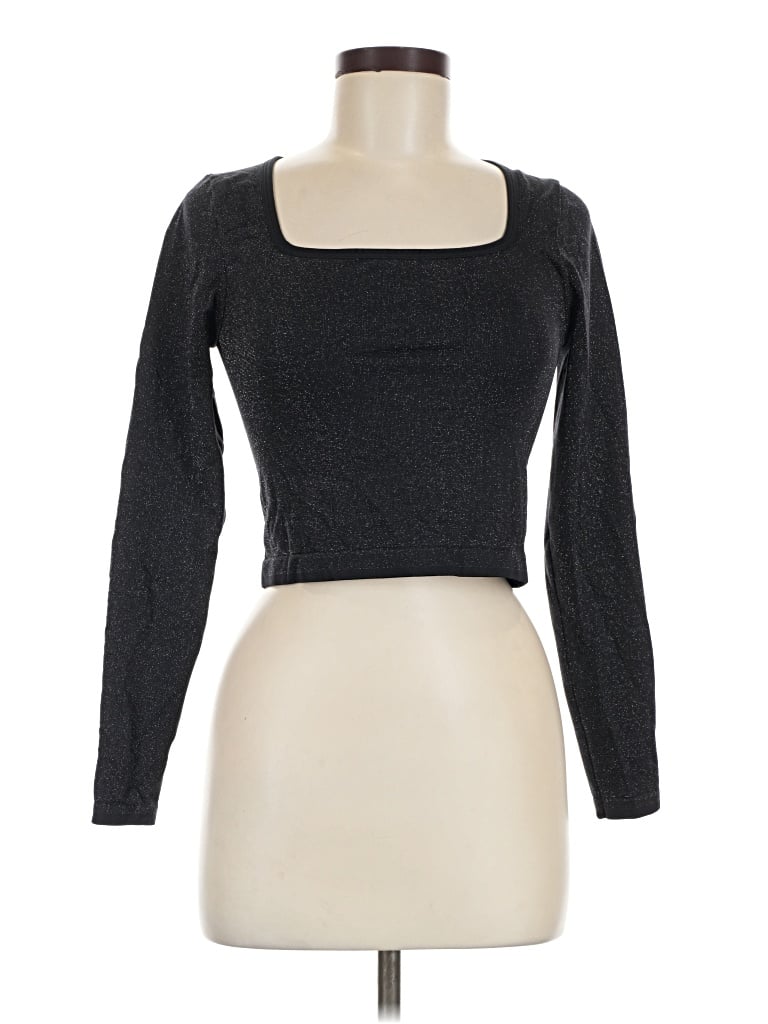 Pre-owned All In Motion Long Sleeve T-shirt In Black