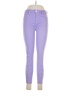 L'Agence Color Block Purple Jeggings Size 29 waist - photo 1