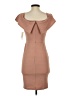 June & Hudson Solid Tan Cocktail Dress Size S - photo 2